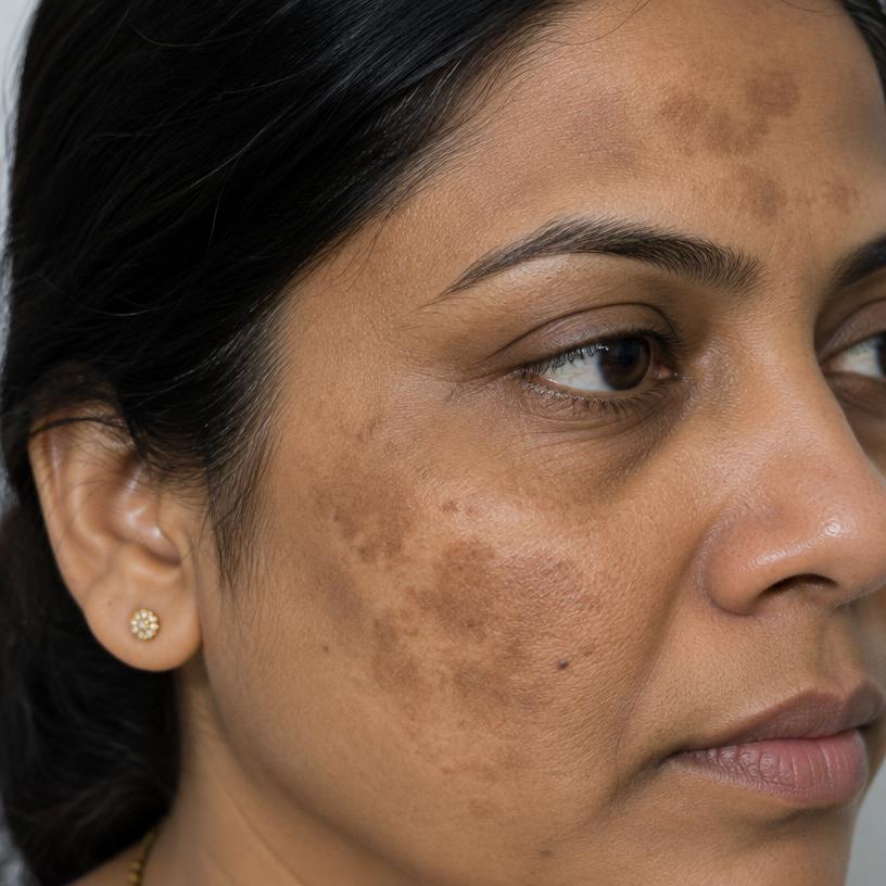 Level 2 skin example 3: Moderate concerns