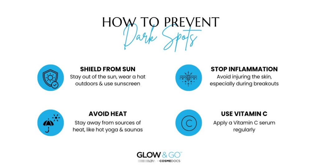 how to prevent dark spots